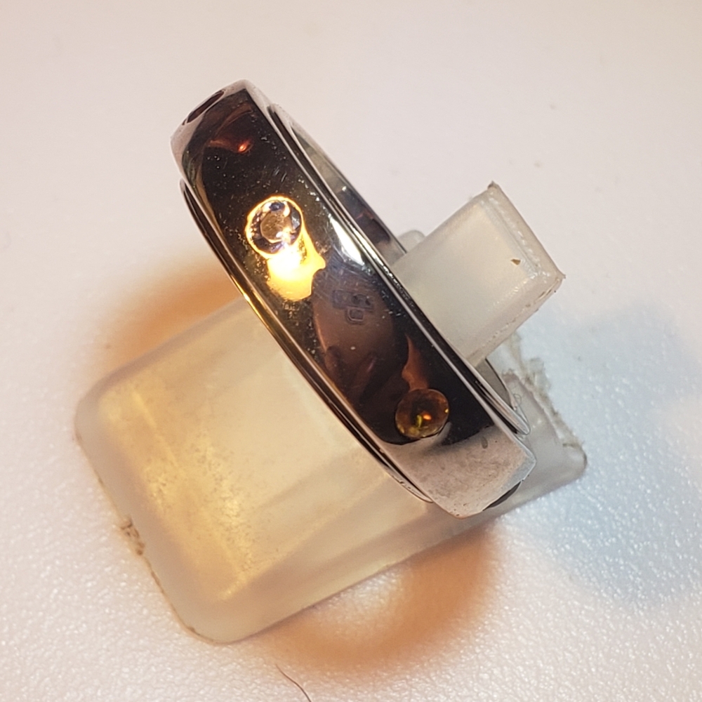 Host Pick NWOT Chakra Gemstone / Anxiety Spinner Ring Size 8 - Picture 9 of 11